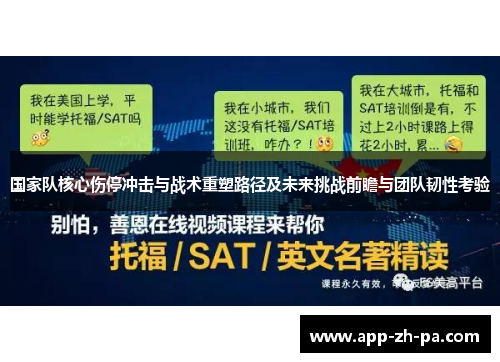 国家队核心伤停冲击与战术重塑路径及未来挑战前瞻与团队韧性考验